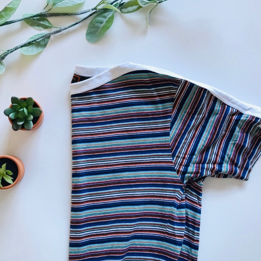Vintage Yves Saint Laurent Unisex Striped Top